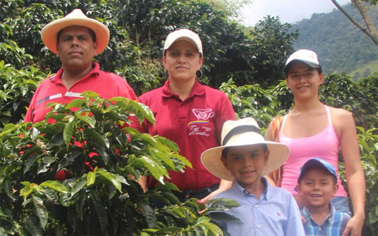 Familia cafetera de Planadas