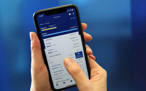 Para mayor versatilidad, BBVA renueva su app de banca m&oacute;vil