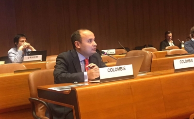 Colombia expone el modelo de teletrabajo en la OIT, en Suiza