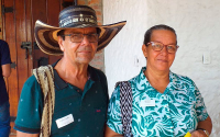 Palma de aceite, ruta de paz, agronegocio y progreso: familia Flores Esparza