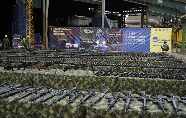 Armas para vivir: Gerdau Diaco funde armamento para VIS