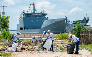 Auteco SAS lider&oacute; una jornada de &ldquo;Basura Cero&rdquo; en Tierra Bomba