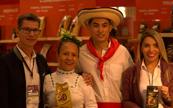 Grano especial de gran calidad, que llueva caf&eacute; en Corferias