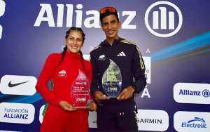 Gonz&aacute;lez y Lozano vencieron en la Carrera Allianz 15K Bogot&aacute;