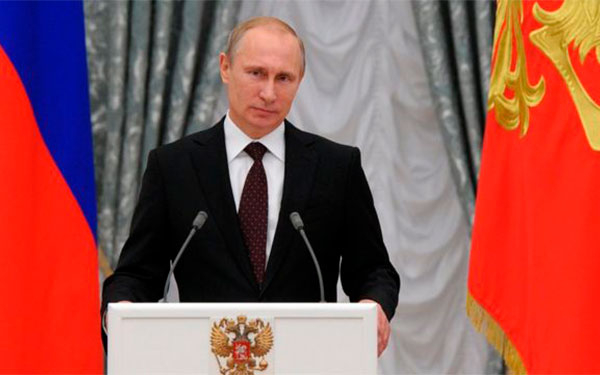 Putin: Rusia mantendr&aacute; rumbo de transparencia y cooperaci&oacute;n global