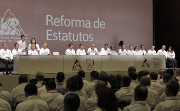 Cafeteros aprueban de manera un&aacute;nime sus nuevos estatutos