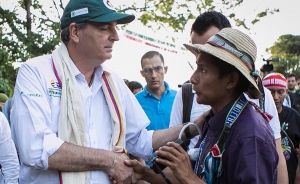 Gobierno respeta derecho a la protesta, pero sin v&iacute;as de hecho