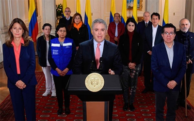 Gobierno decreta cuarentena hasta el 13 de abril