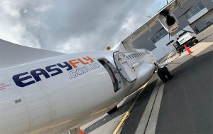 Easyfly, ahora con vuelos ch&aacute;rter con aviones de 50 y 70 sillas