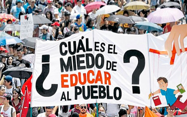 En Colombia hay m&aacute;s de un motivo para la protesta social: CGT