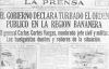 La masacre en las bananeras